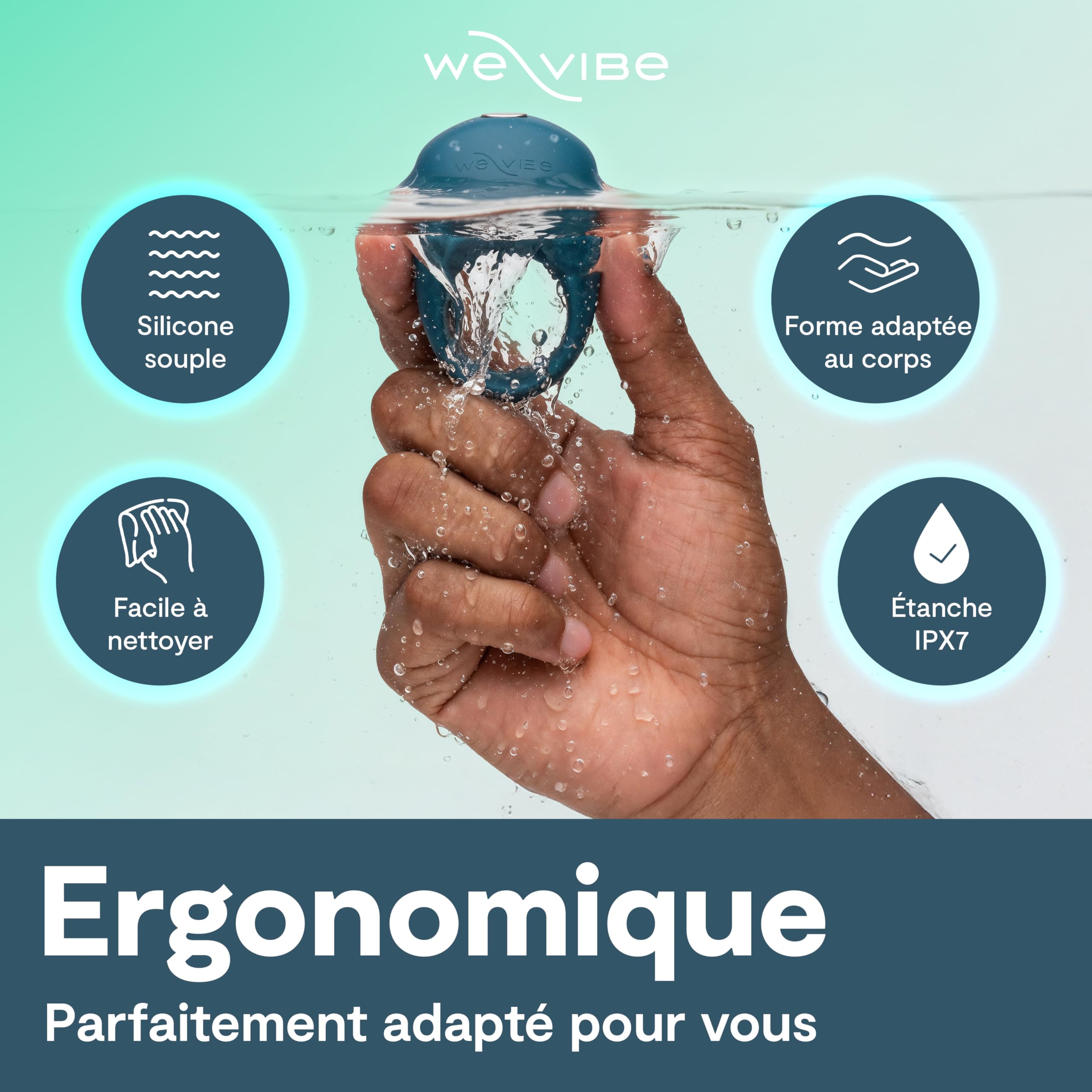 We-Vibe Pivot 2 Anneau pénis vibrant silicone