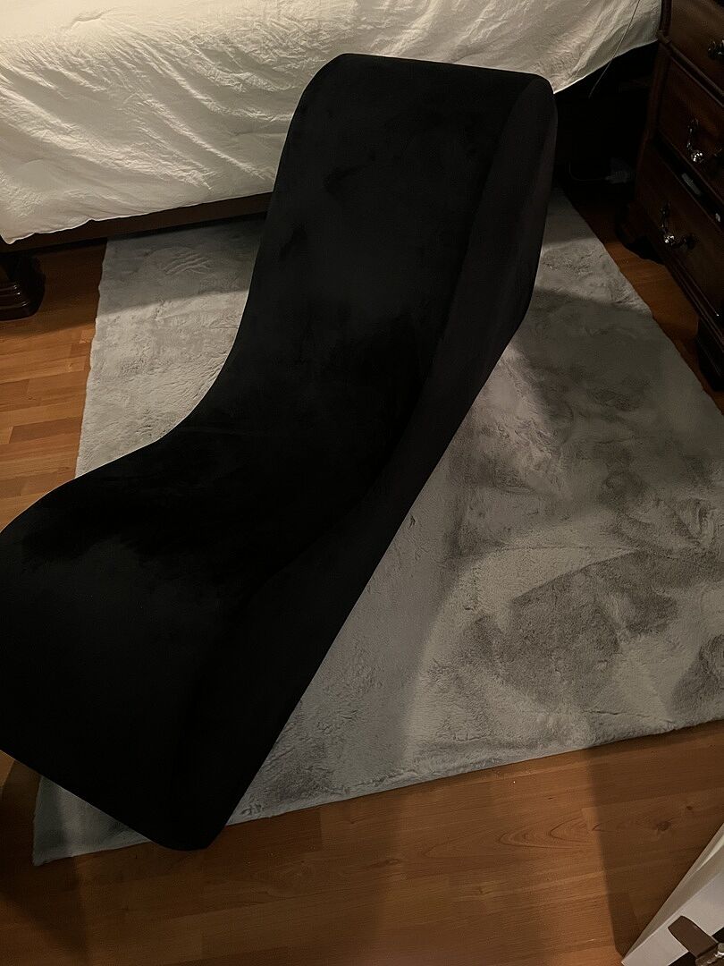 Liberator Cello II chaise sexe simili cuir noir angles