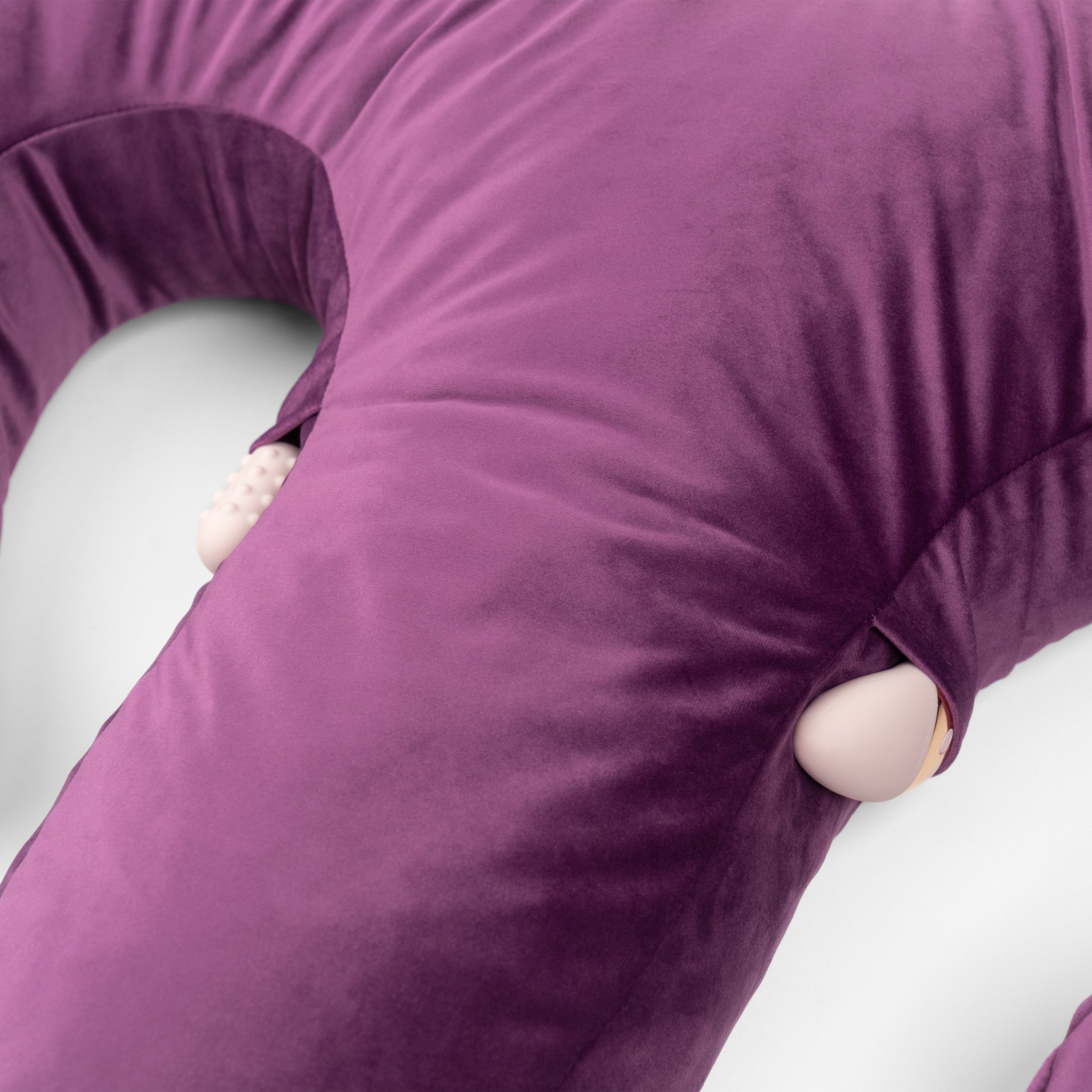 Liberator Arie coussin intime microvelours noir mains libres