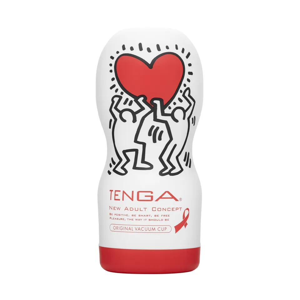 Tenga x Keith Haring Original Vacuum Cup masturbateur