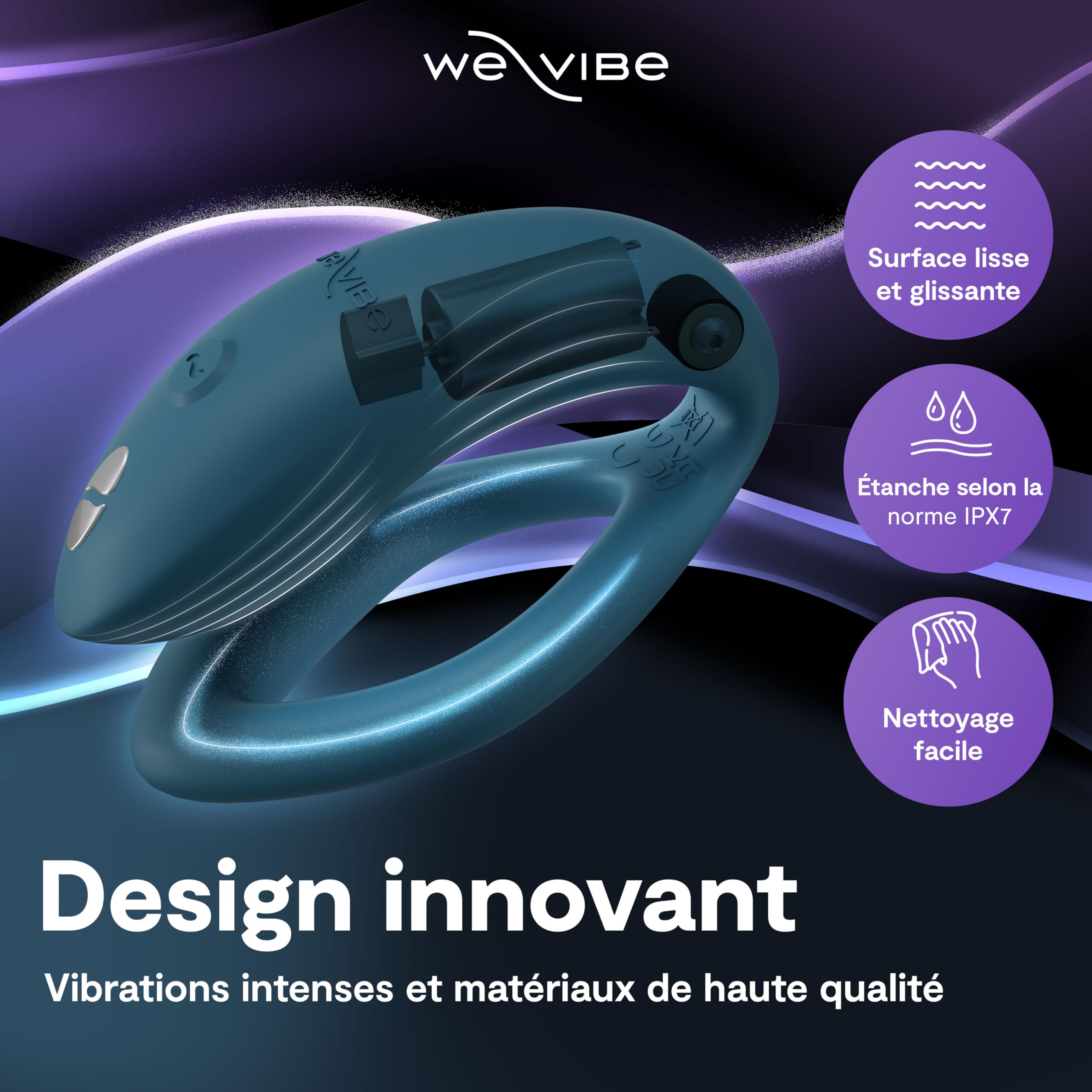 We-Vibe Sync O Vibromasseur Couple Vert Silicone