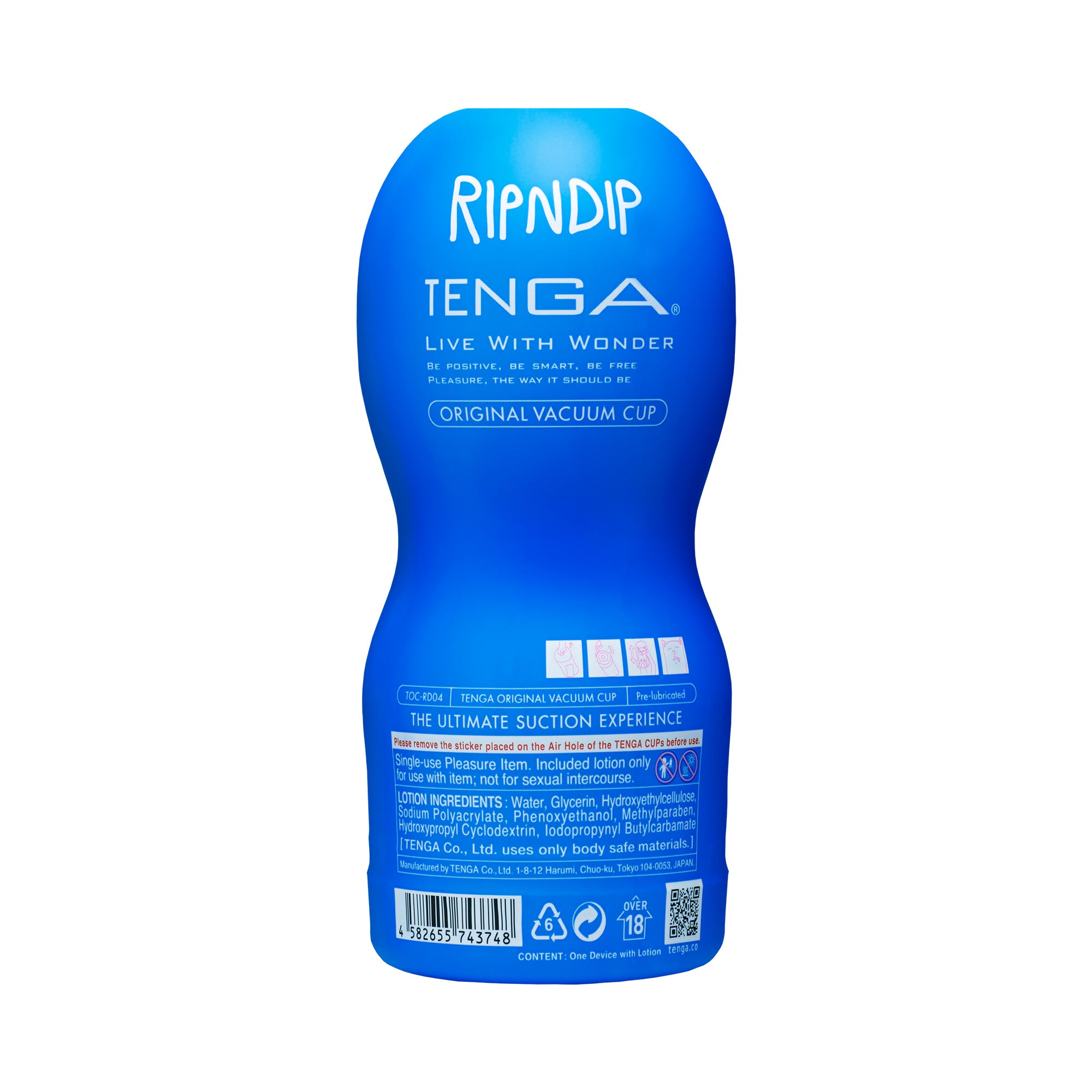 RIPNDIP x TENGA LORD NERMAL CUP Masturbateur Bleu
