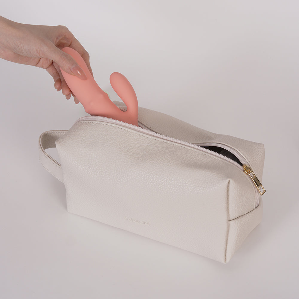 Svakom Storage Bag pochette rangement cuir vegan zippée