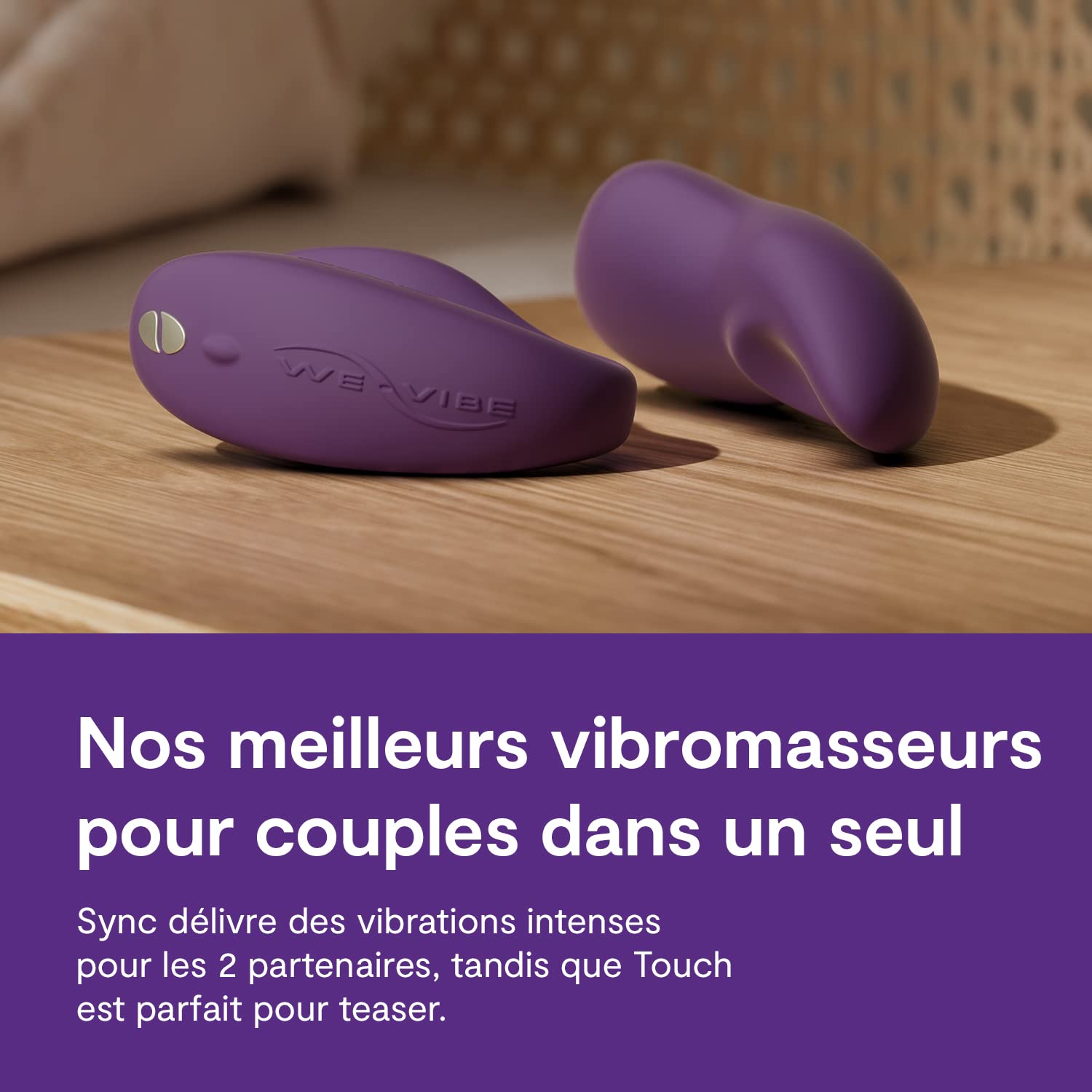 We-Vibe Anniversary Collection Sync + Touch vibromasseur couple silicone