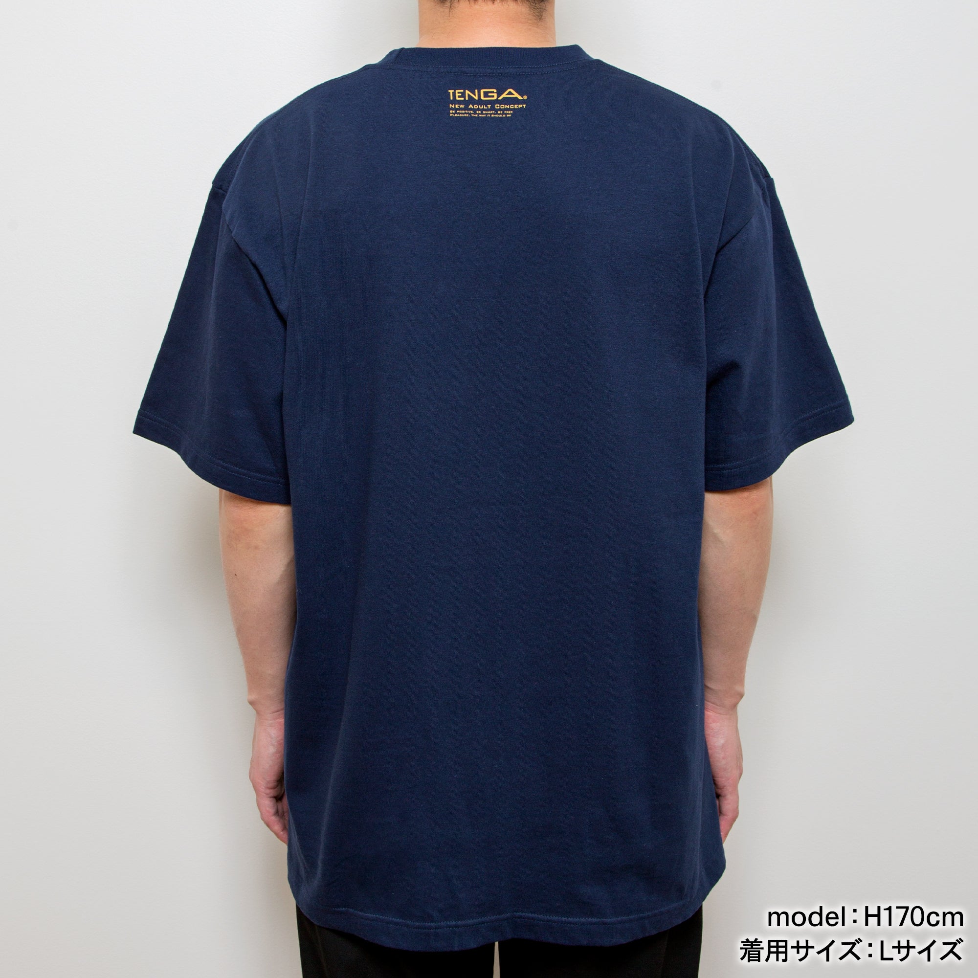 TENGA College T-shirt bleu marine coton taille M