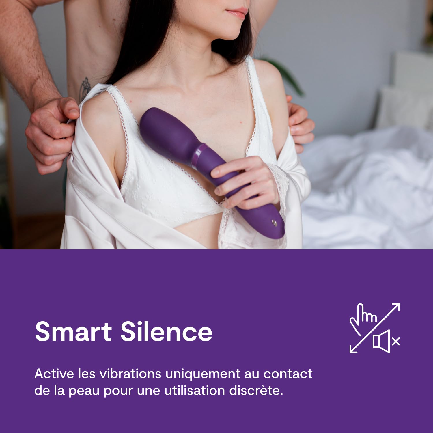 We-Vibe Wand 2 vibromasseur wand connecté étanche