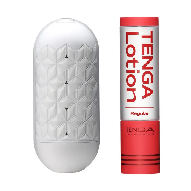 Tenga Flip Flexy masturbateur réutilisable + lotion