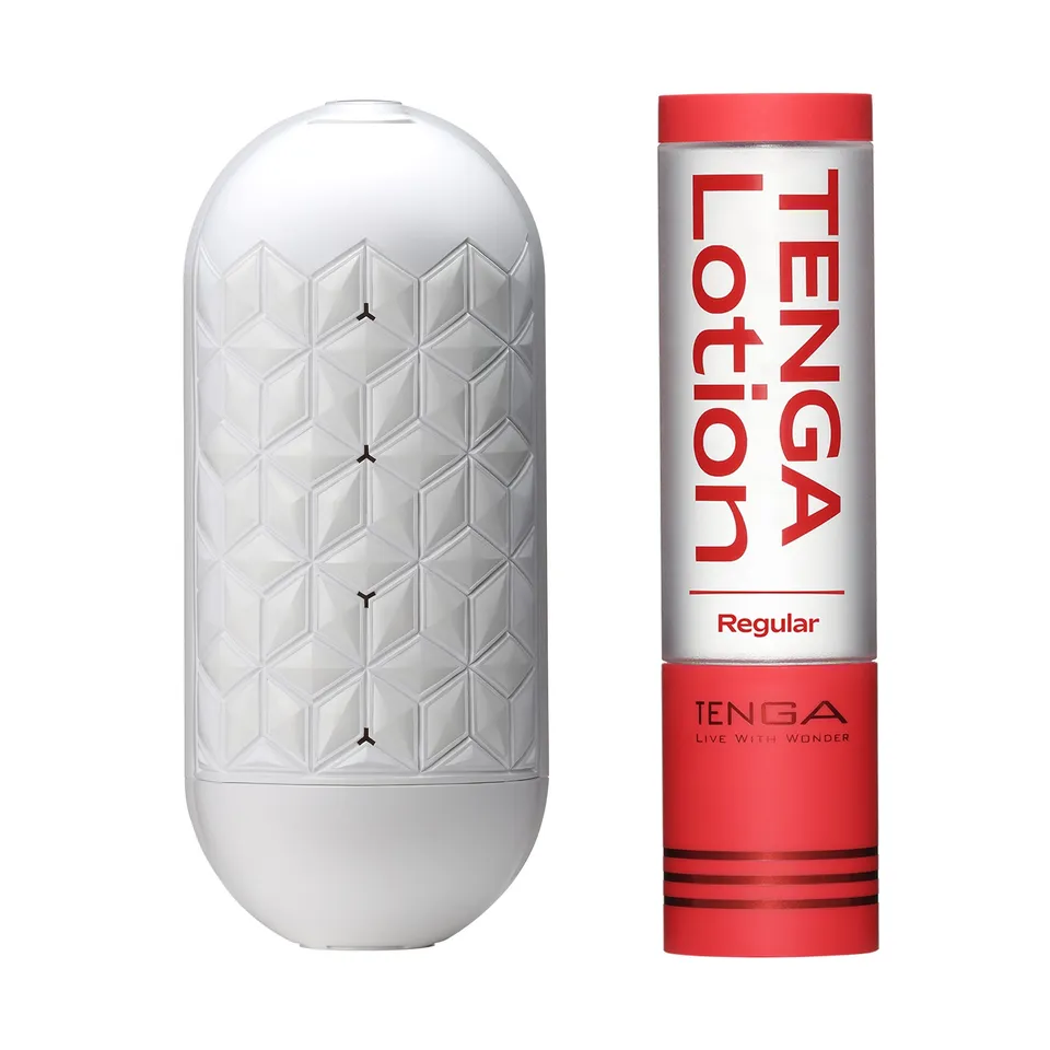 Tenga Flip Flexy masturbateur réutilisable + lotion