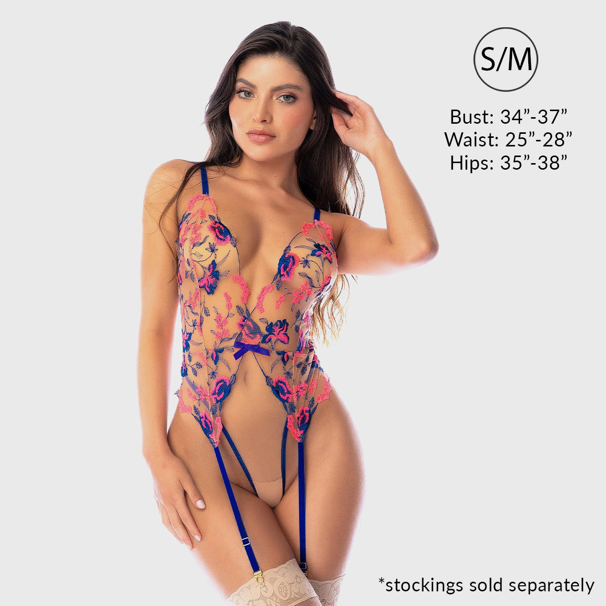 Liberator Sapphire Poetry body transparent S/M bleu