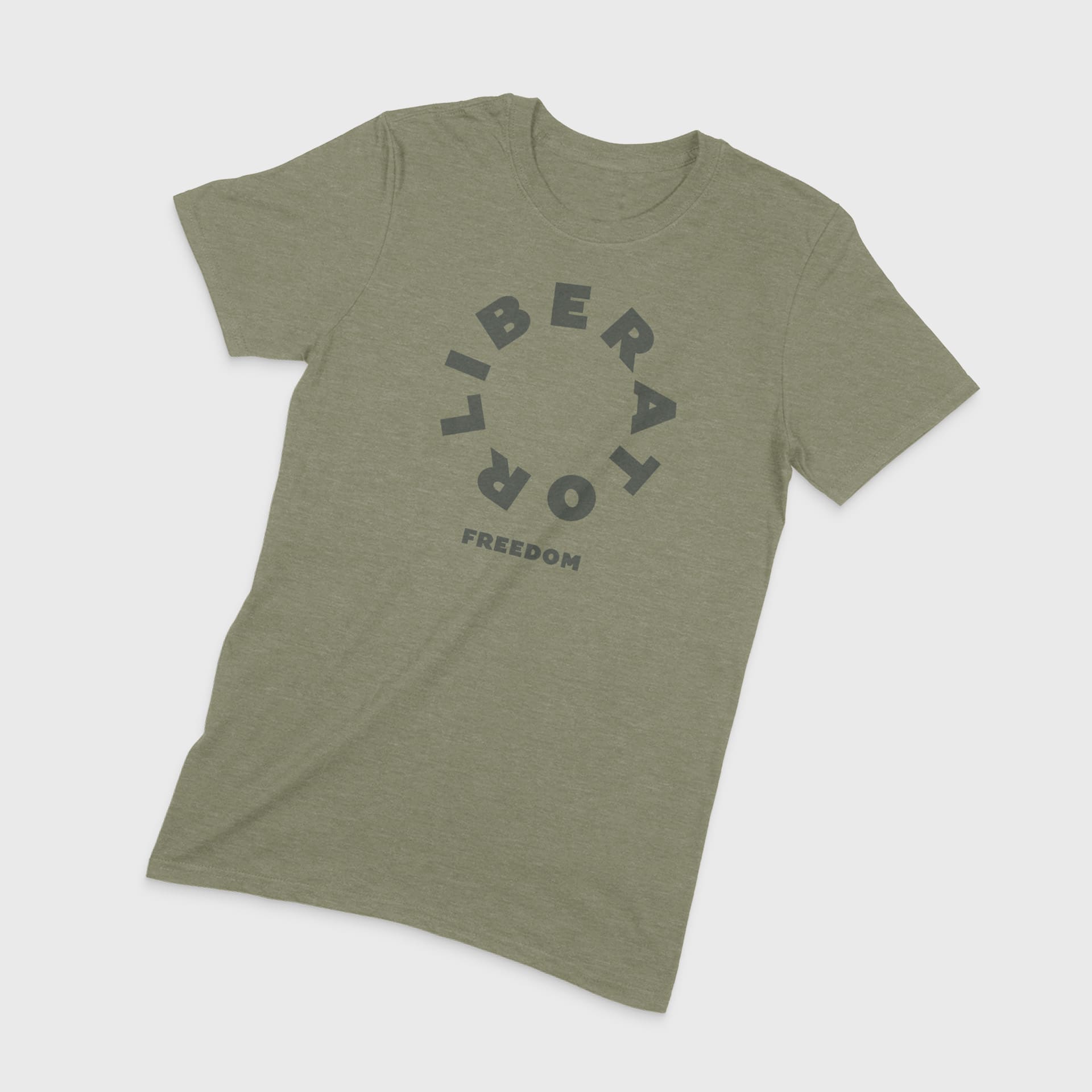 Liberator Freedom T-shirt tee coton Small logo poitrine