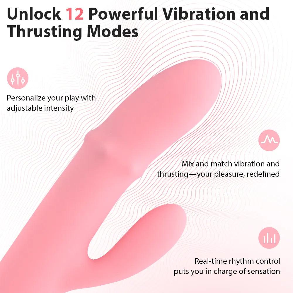 Svakom Mora Neo Vibromasseur Rabbit Rose Pêche