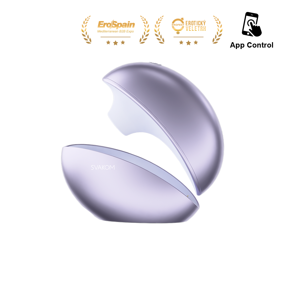 Svakom Pulse Galaxie stimulateur lilas métallique