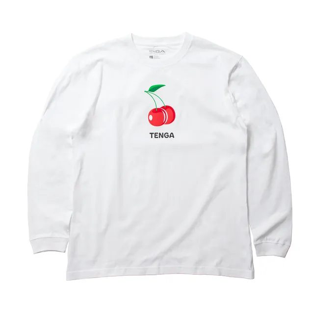 Tenga Cherry t-shirt manche longue coton taille M