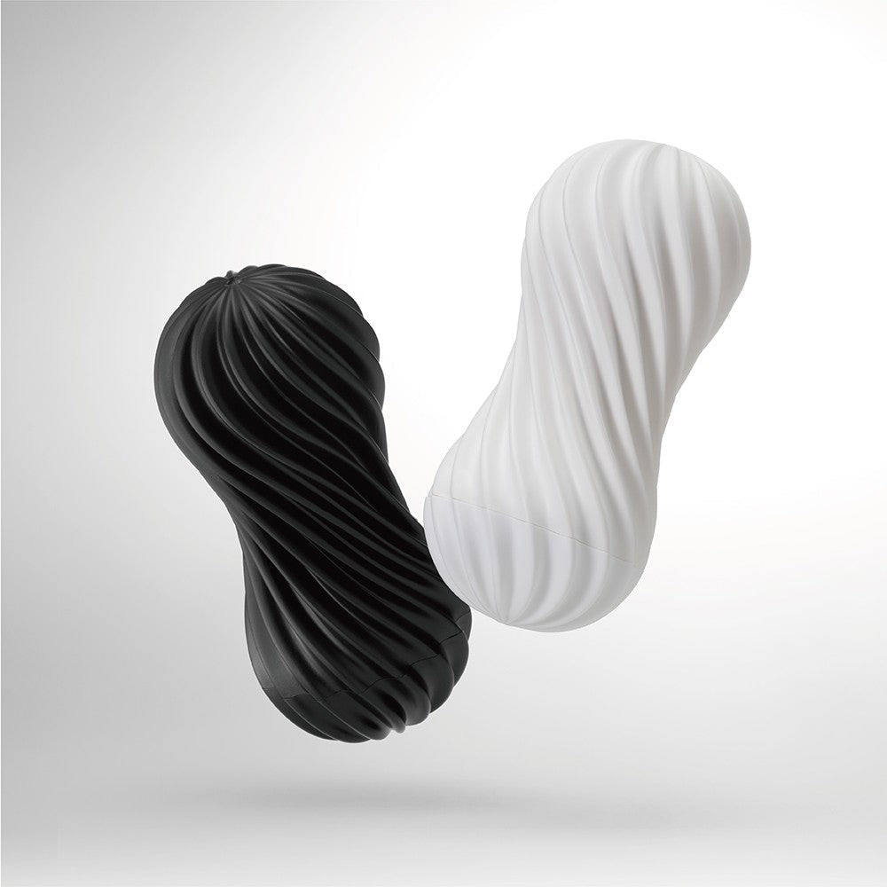 Tenga Flex Silky White masturbateur homme nervures spirales