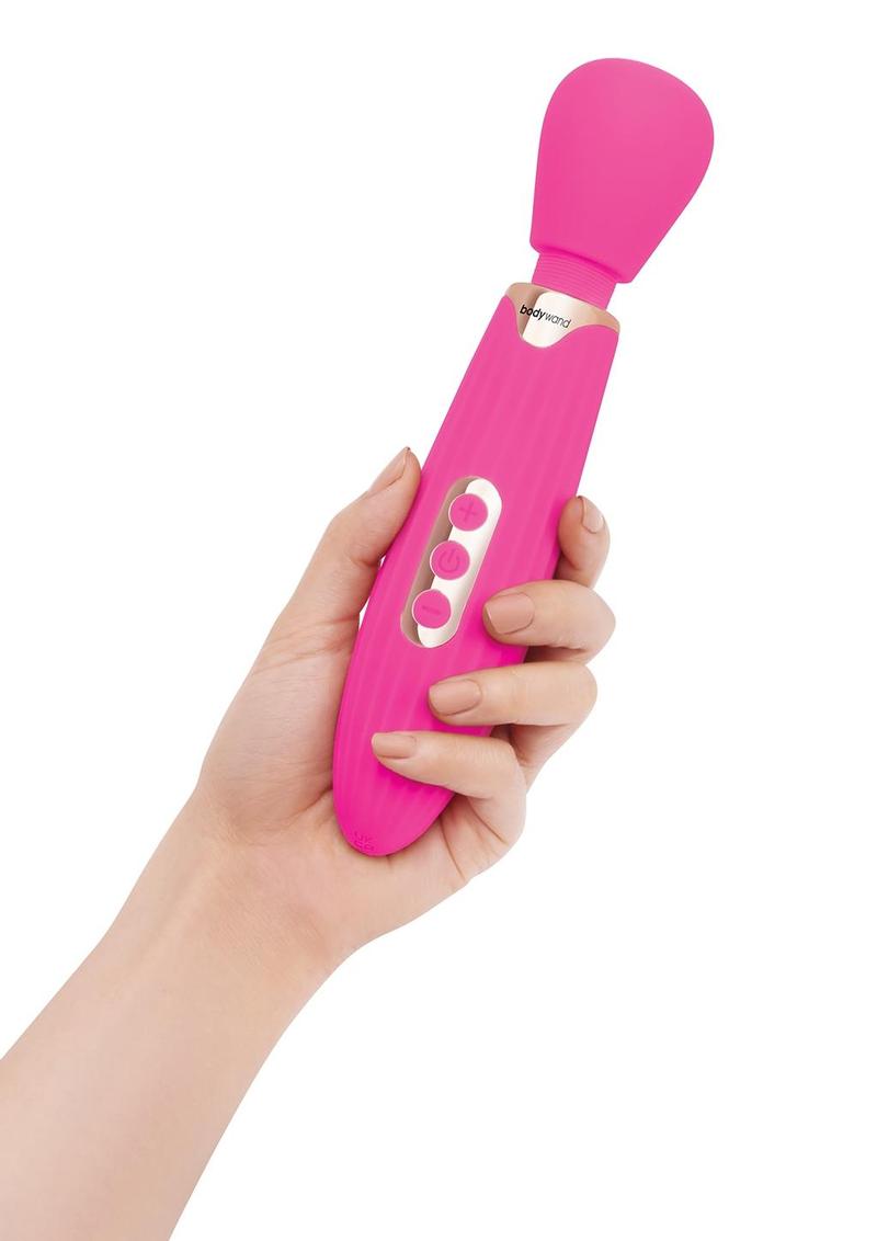 Bodywand Rumble Wand 8" vibromasseur rose rechargeable