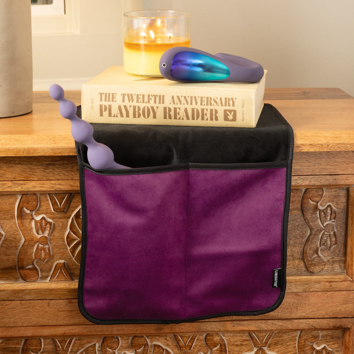 Liberator Fascinator Caddy rangement lit noir