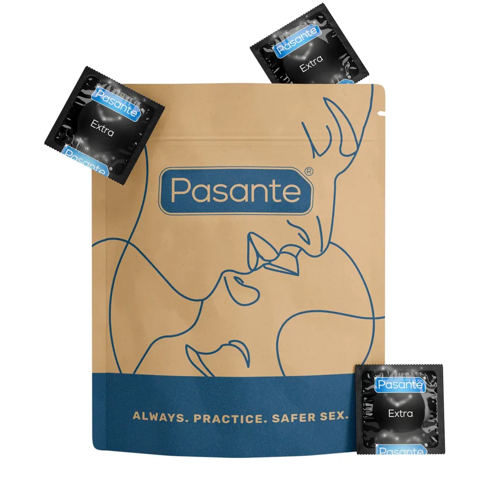 Pasante Extra préservatifs épais extra lubrifiés 36 pièces