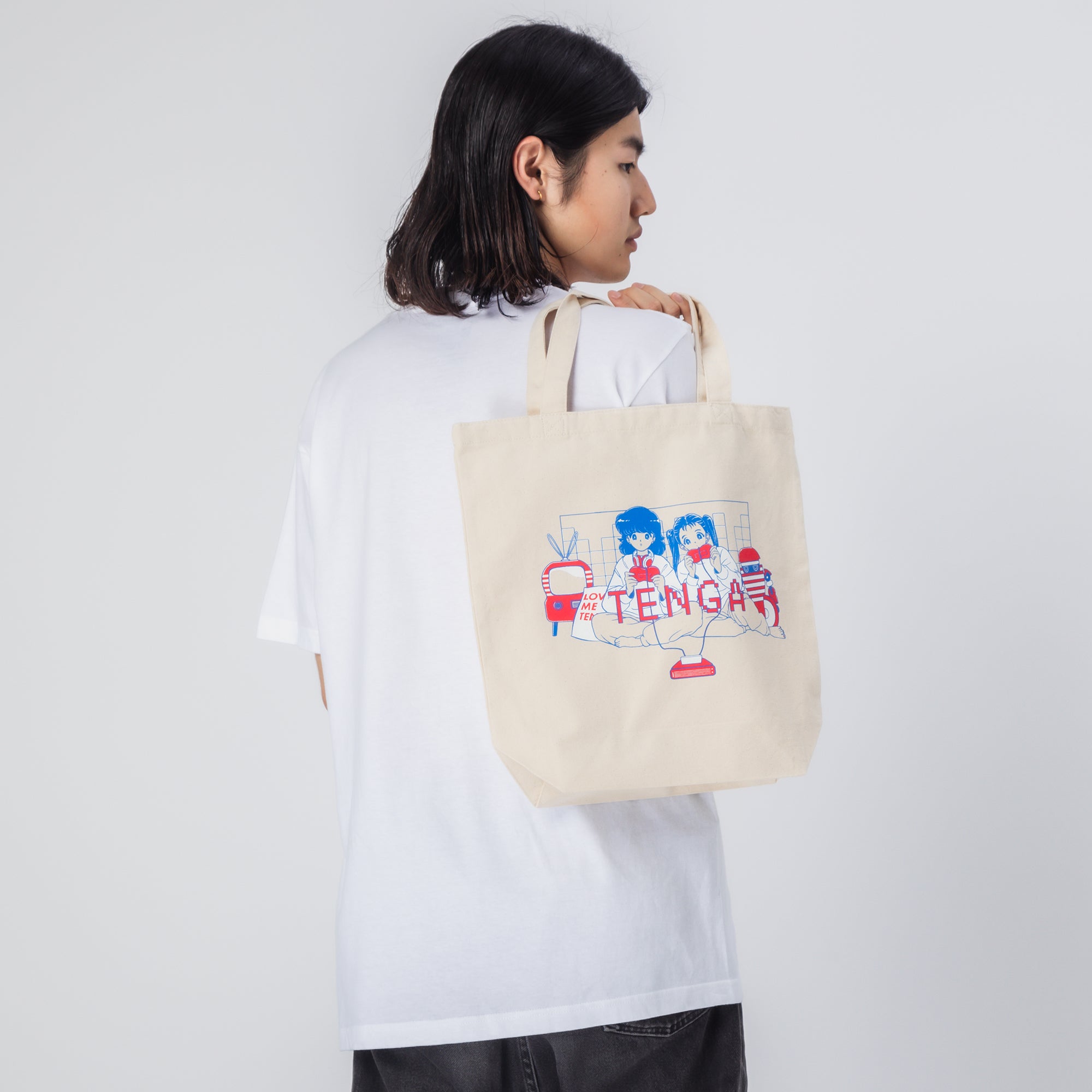 TENGA Play Game tote bag sac toile En-Chan