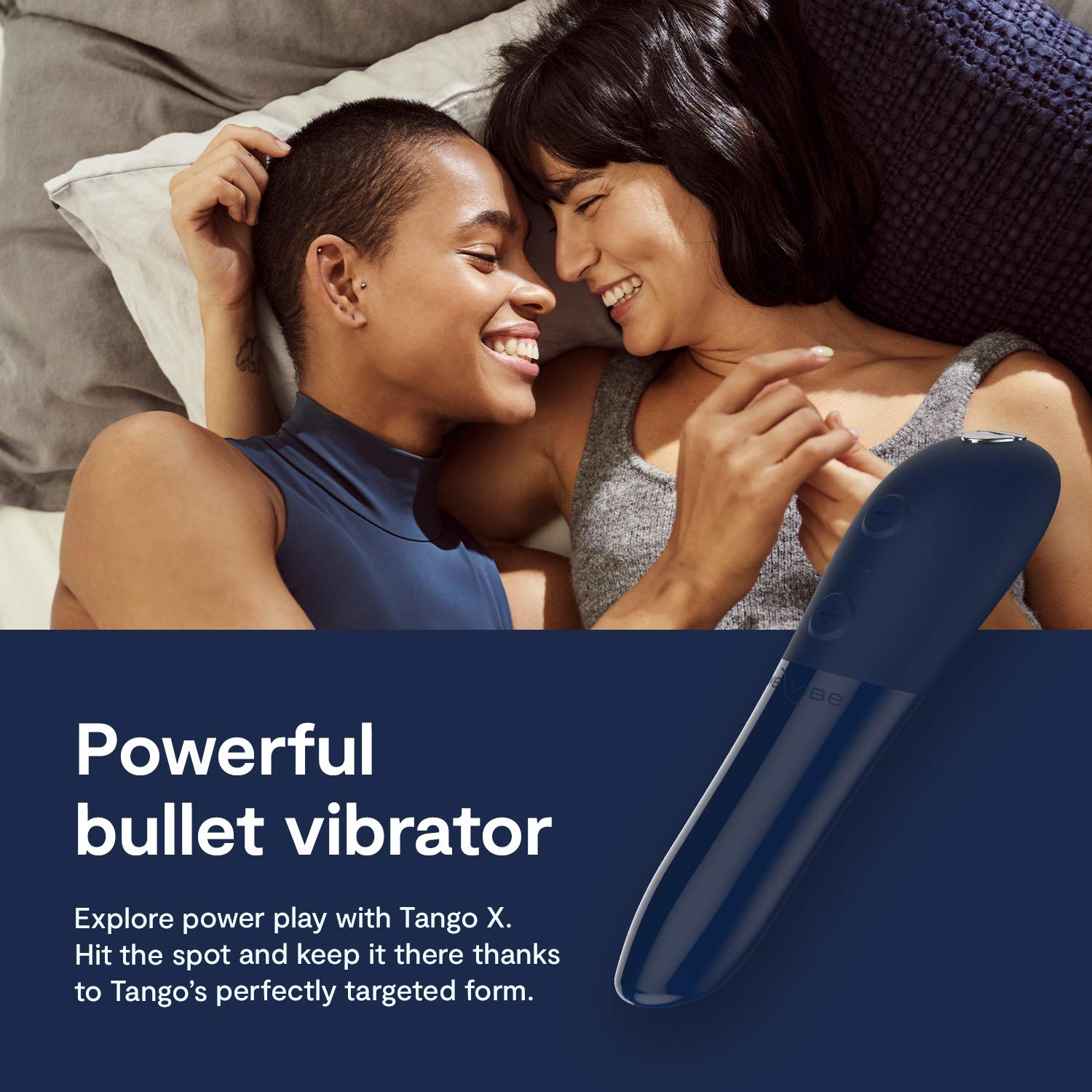 We-Vibe Tango X mini vibro clitoris Blue 8 modes