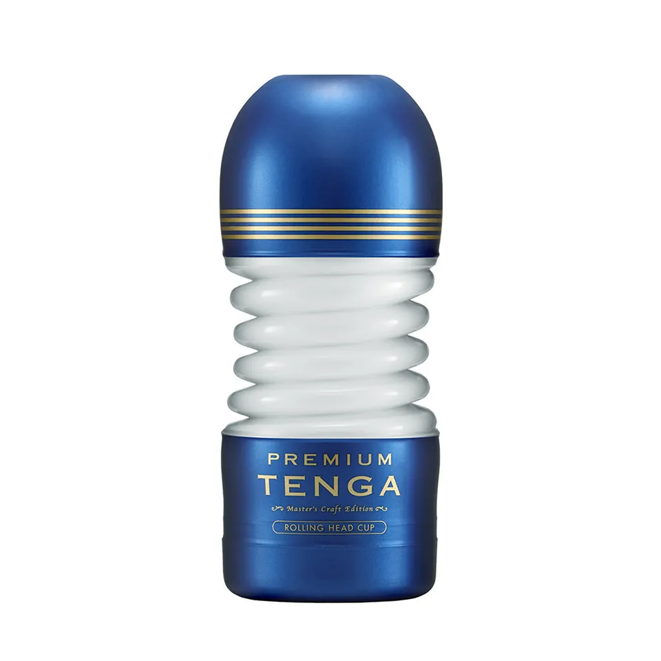 Tenga Premium Rolling Head Cup masturbateur souple lotion