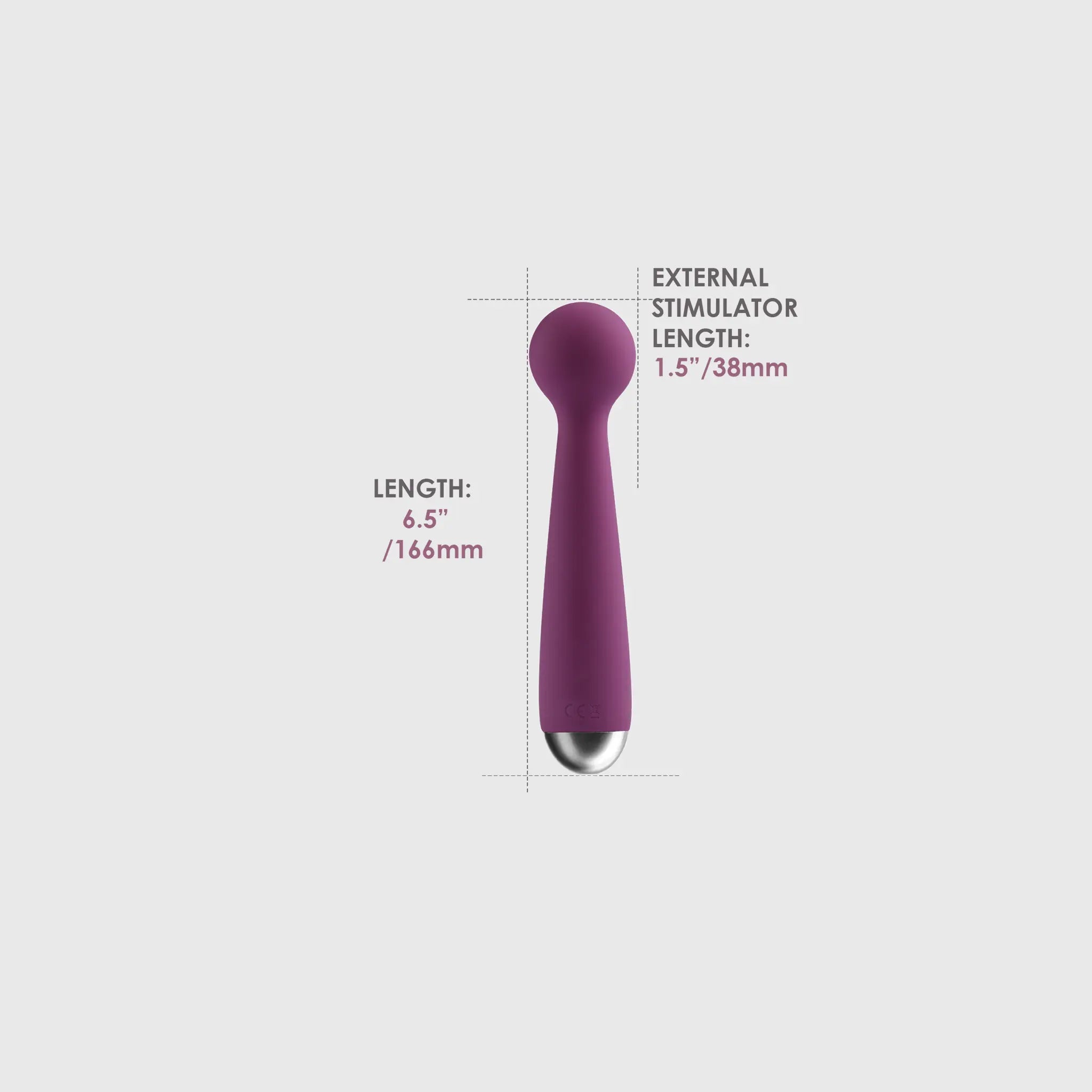 Svakom Mini Emma Wand Violet Mini Rouge Prune