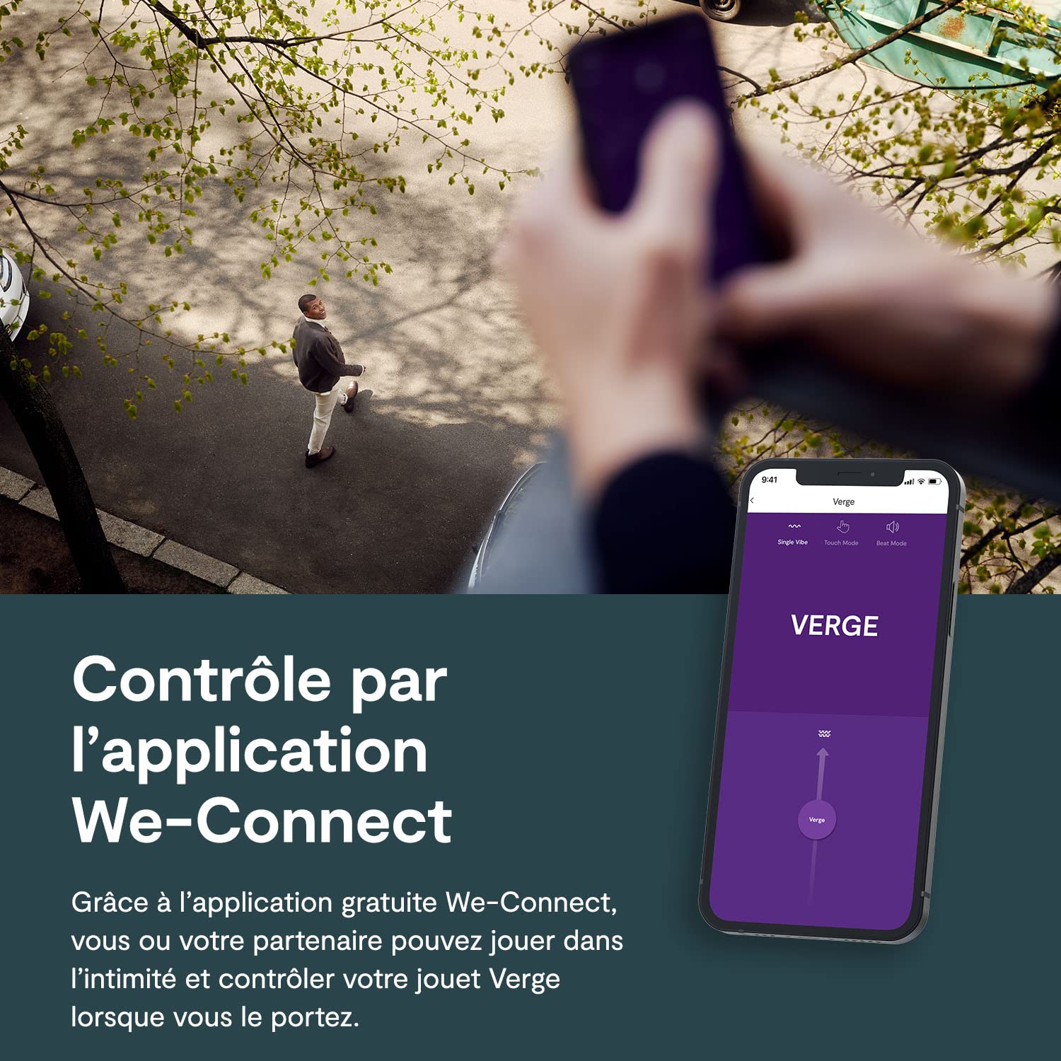 We-Vibe Verge anneau pénien vibrant stretch 52 mm