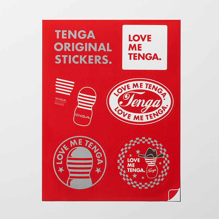 Tenga TENGA Merch Original Sticker B autocollant logo