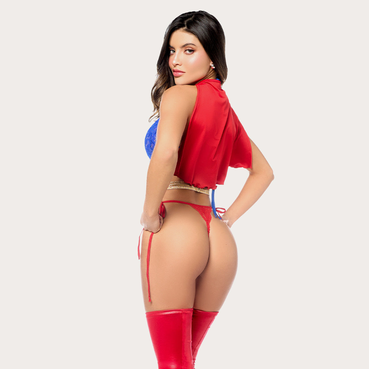 Liberator Caped Crush body cape S/M ensemble lingerie dentelle
