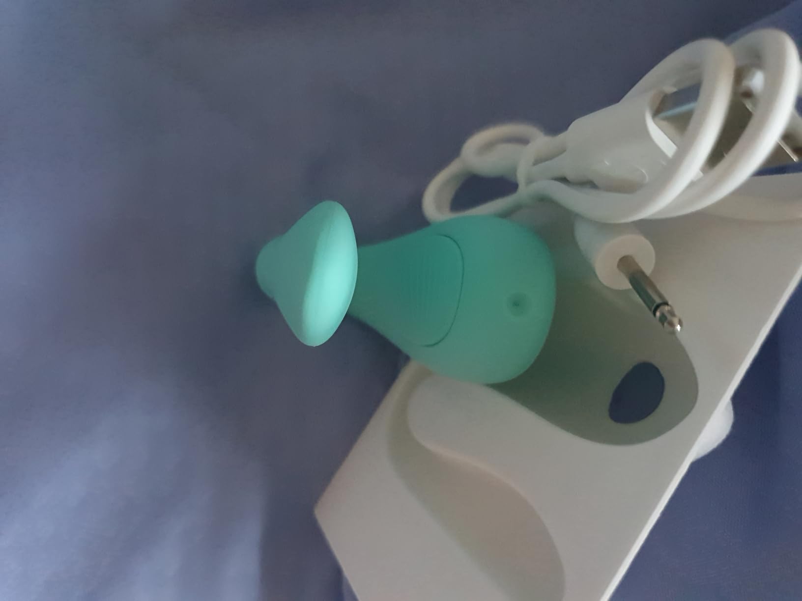 We-Vibe Sync Lite vibromasseur couple bleu en C silicone