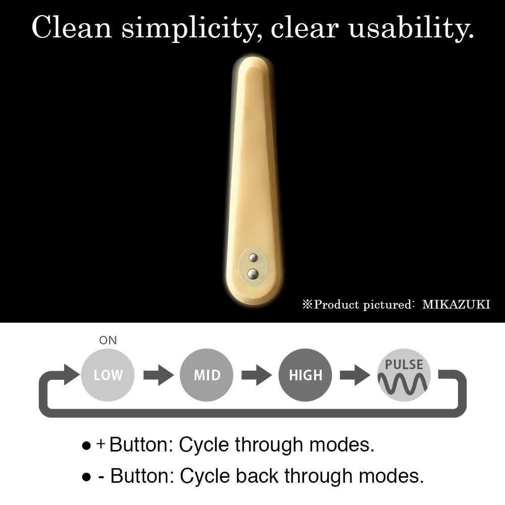 Tenga iroha MIKAZUKI vibromasseur femme rechargeable fin