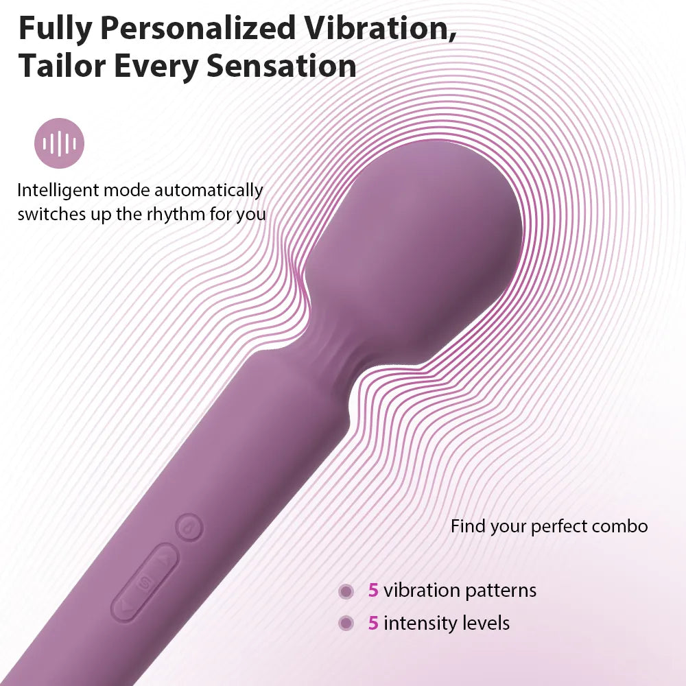 Svakom Emma Neo 2 vibromasseur baguette Romantic Rose chauffant