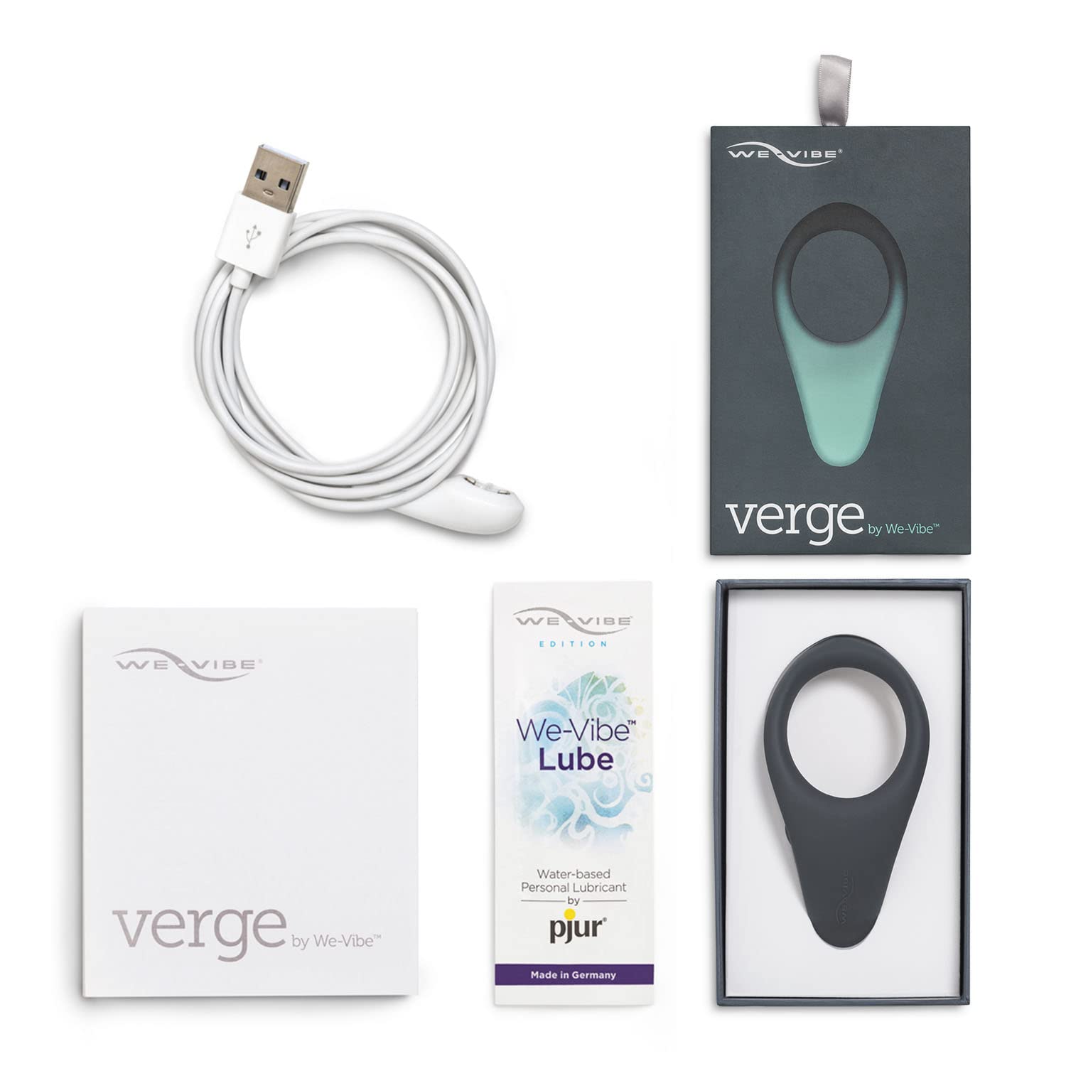 We-Vibe Verge anneau pénien vibrant stretch 52 mm