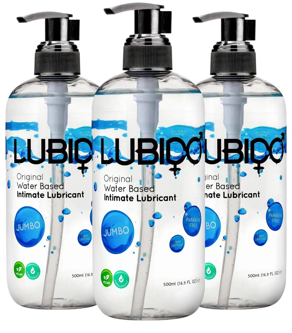 Original Lubido gel lubrifiant intime 500 ml lot de 3