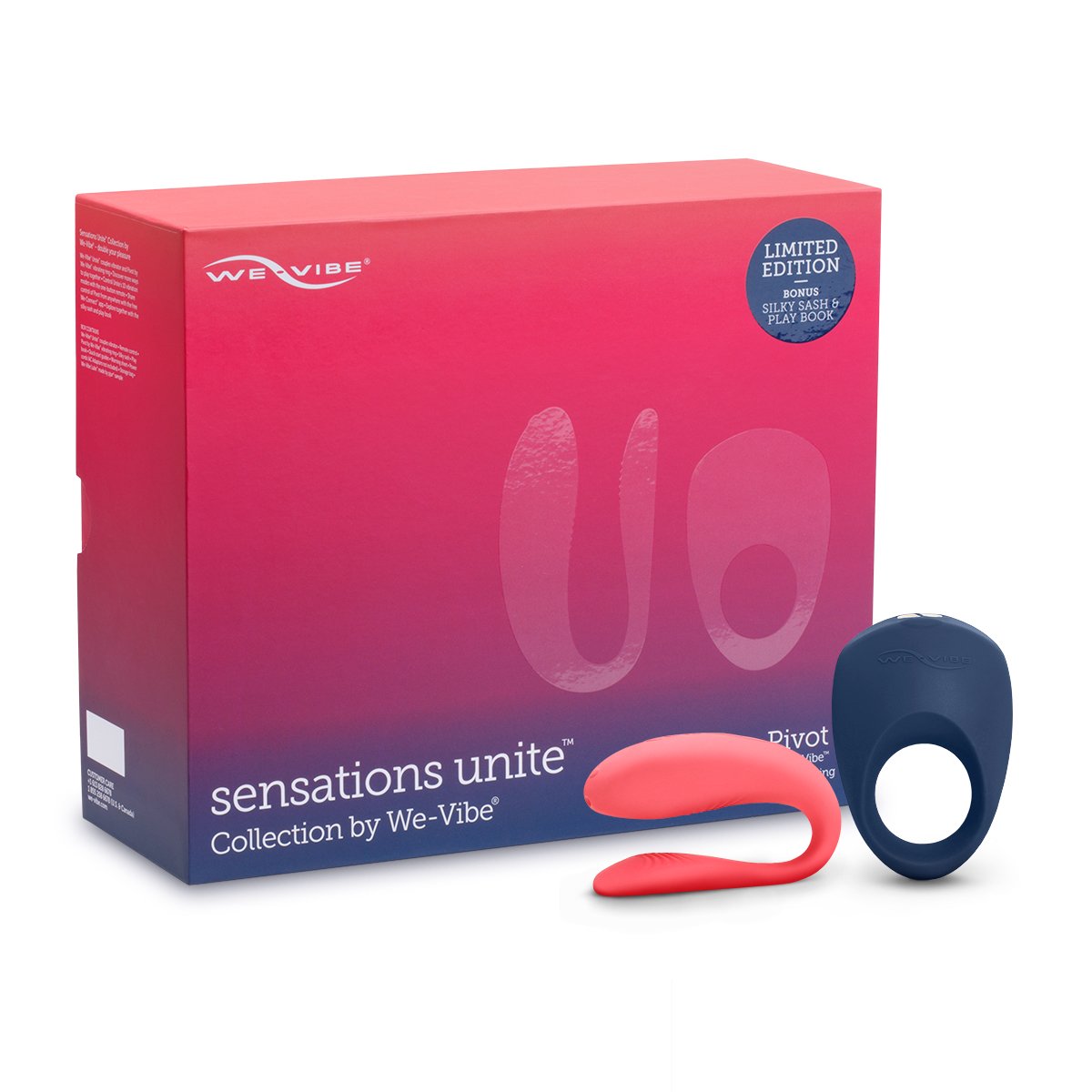 We-Vibe Sensations Unite + Pivot coffret couple vibromasseur anneau