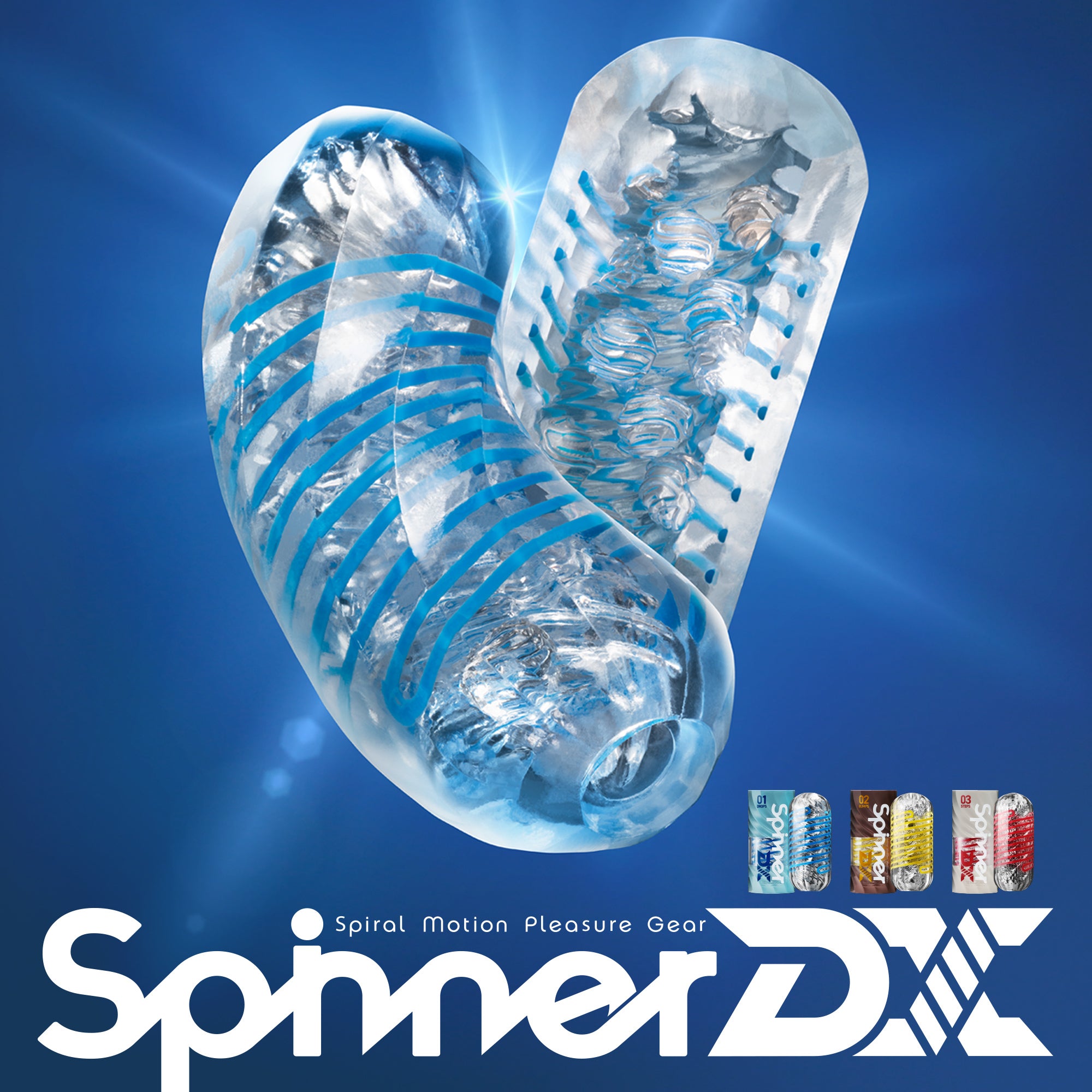 Tenga Spinner DX 01 Drops masturbateur réutilisable billes