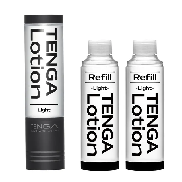 Tenga Lotion Light + 2 recharges lubrifiant fluide