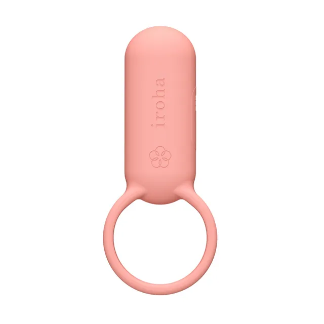 iroha SVR anneau vibrant couple rose corail rechargeable