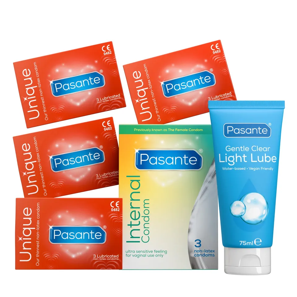 Pasante Unique coffret sans latex 15 préservatifs + lubrifiant