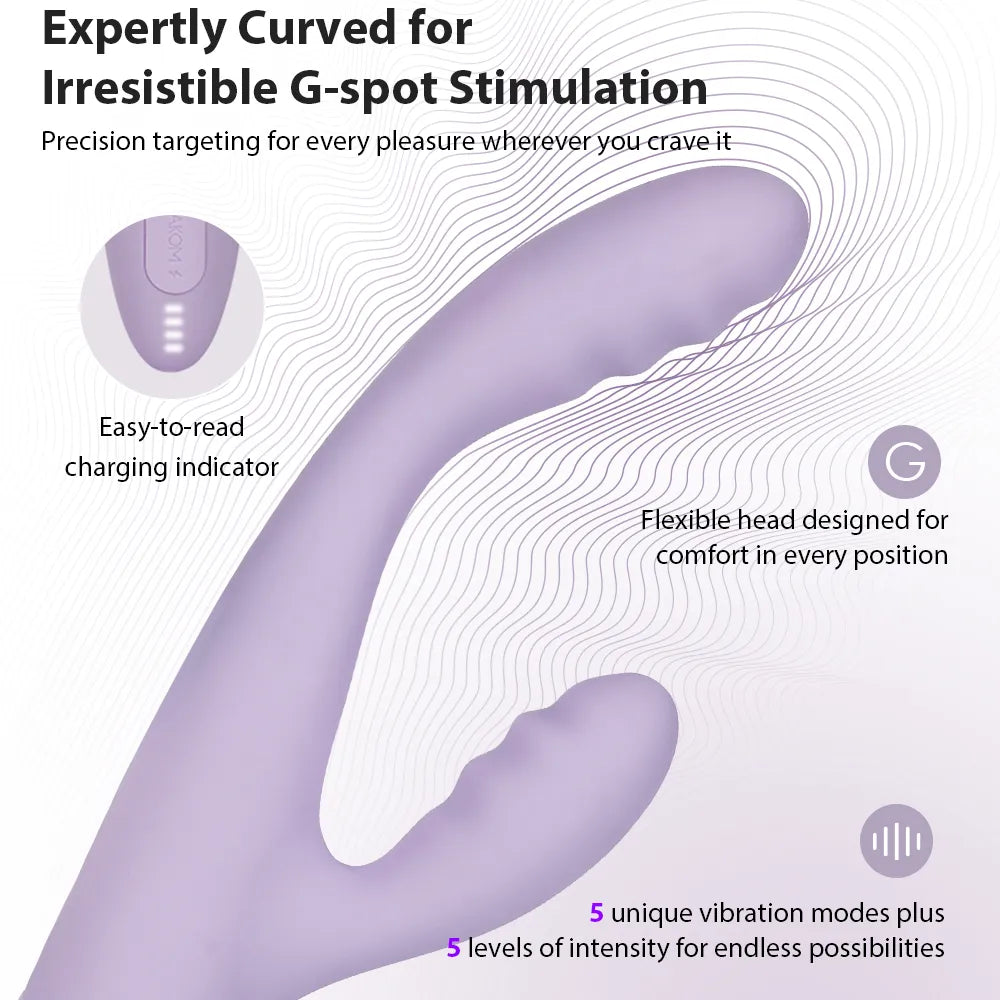 Svakom Cici+ 2 vibromasseur rabbit lilas pastel chauffant
