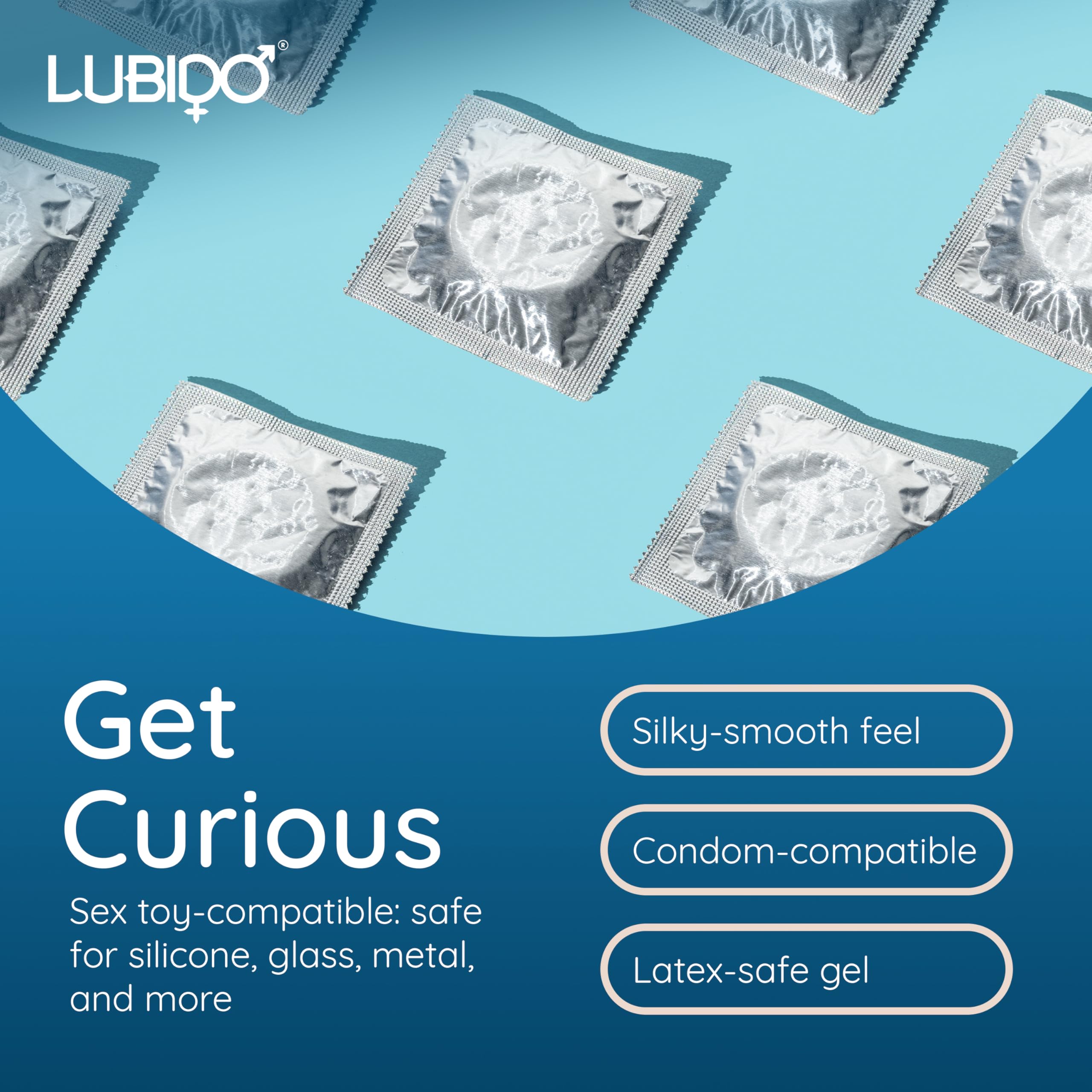 Original Lubido gel lubrifiant intime 500 ml lot de 3