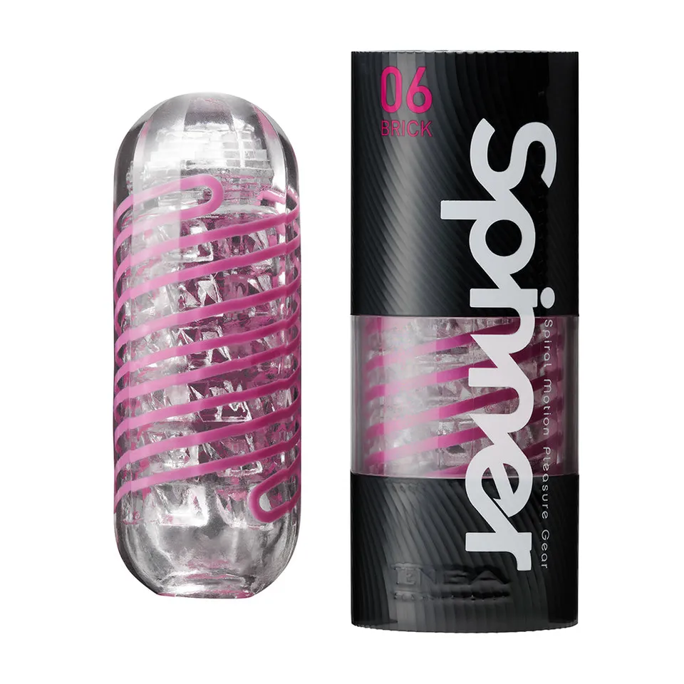 Tenga Spinner 06 Brick masturbateur homme intense réutilisable
