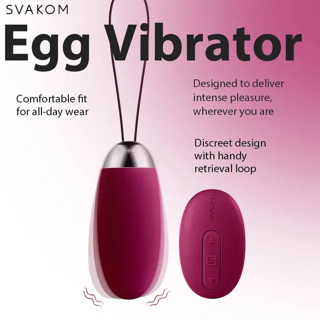 Svakom Elva Oeuf Vibrant Télécommandé
