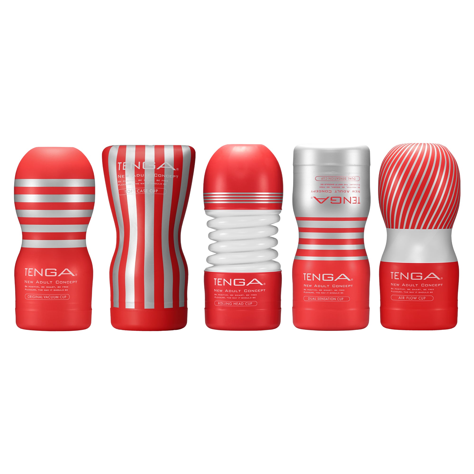 Tenga Cup Set Standard 5 masturbateurs jetables homme