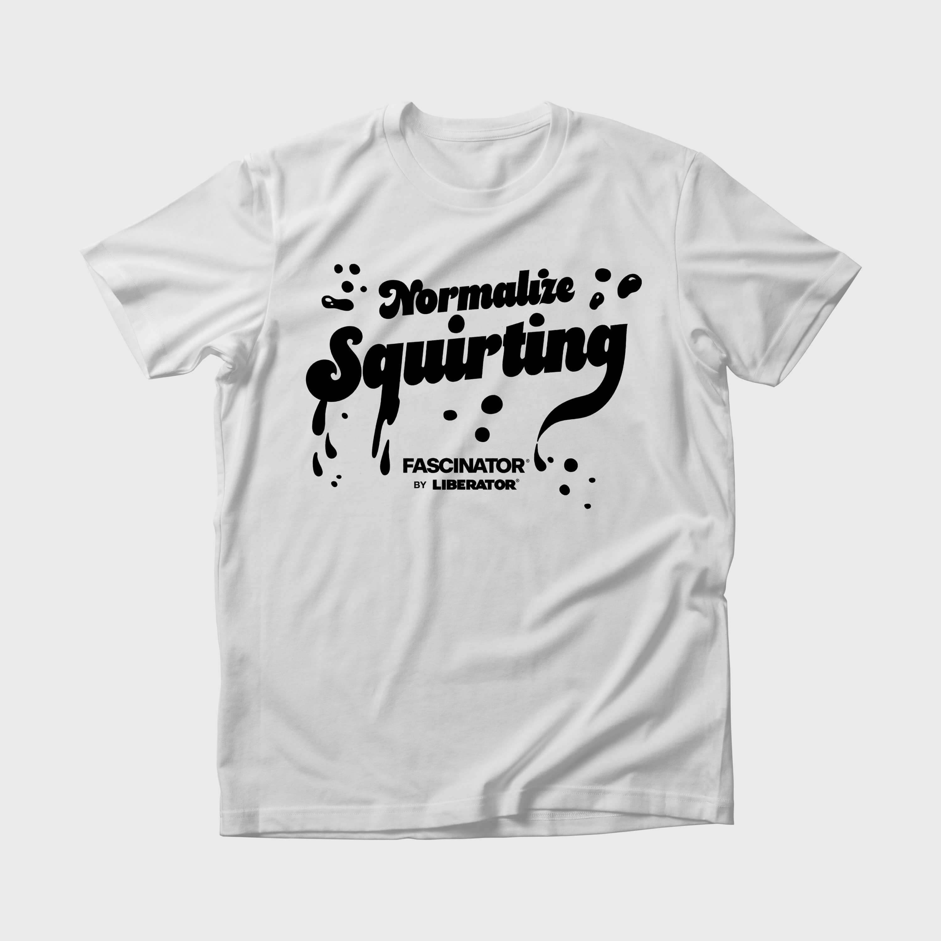 Liberator Normalize Squirting T-Shirt blanc Medium coton