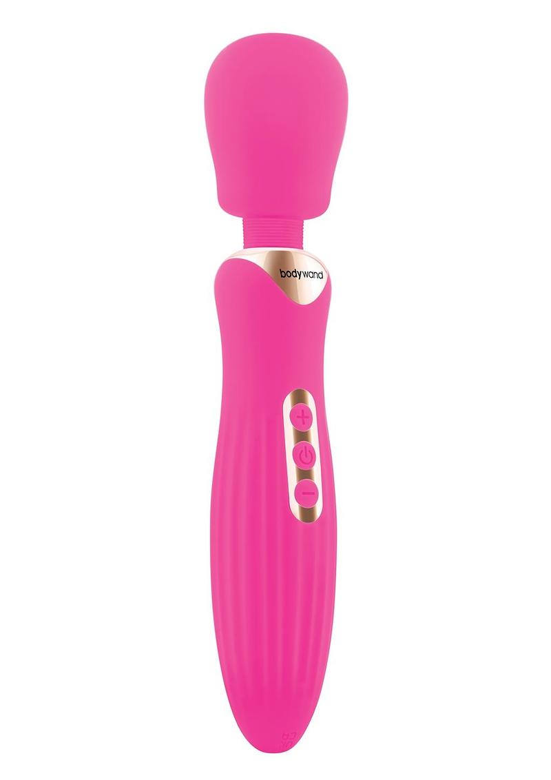 Bodywand Rumble baguette vibrante 10" rose rechargeable