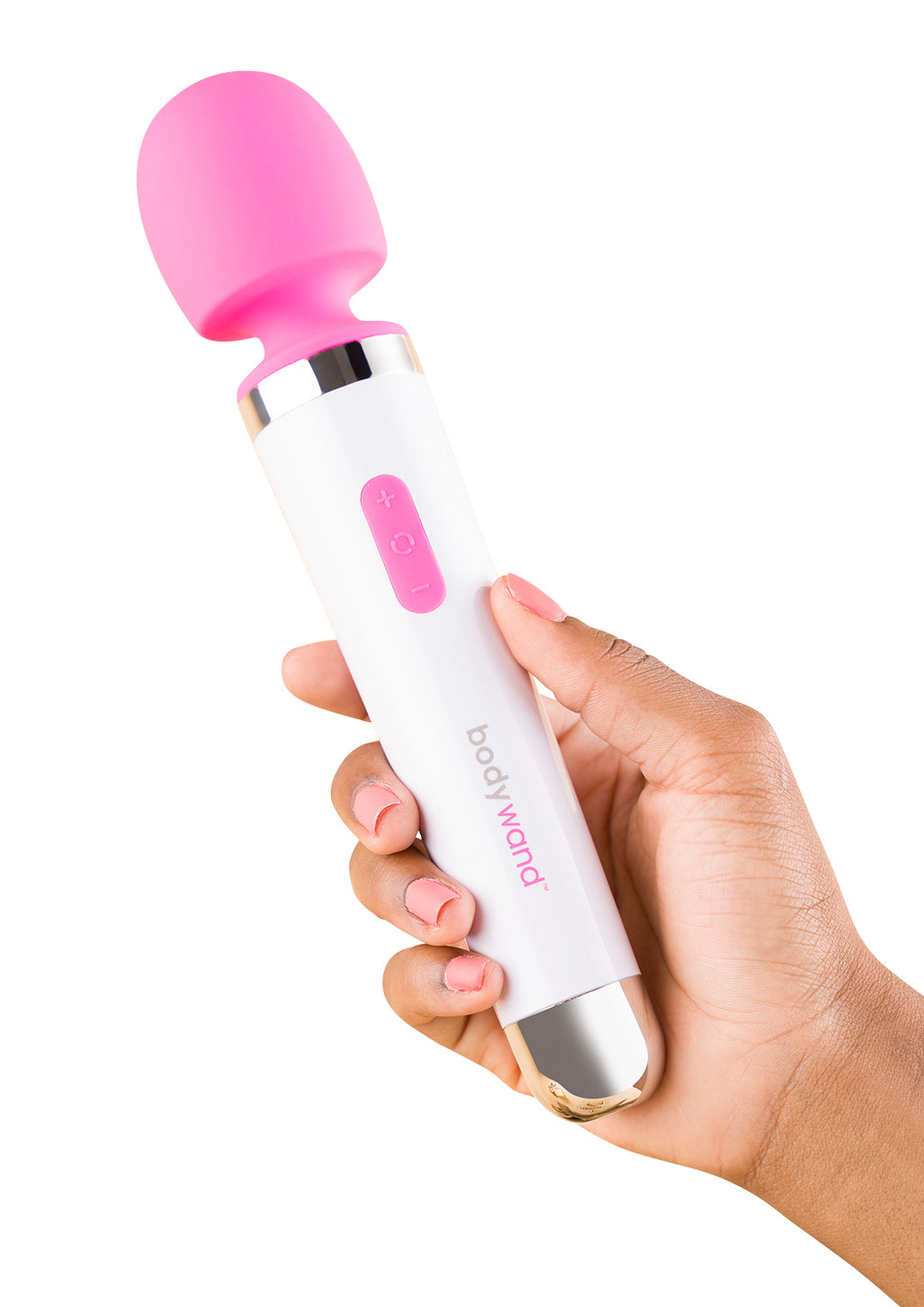 Bodywand Aqua vibromasseur étanche silicone blanc rose piles