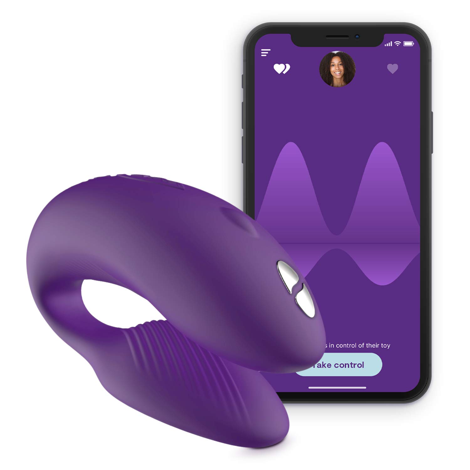 We-Vibe Chorus vibromasseur couple violet télécommandé