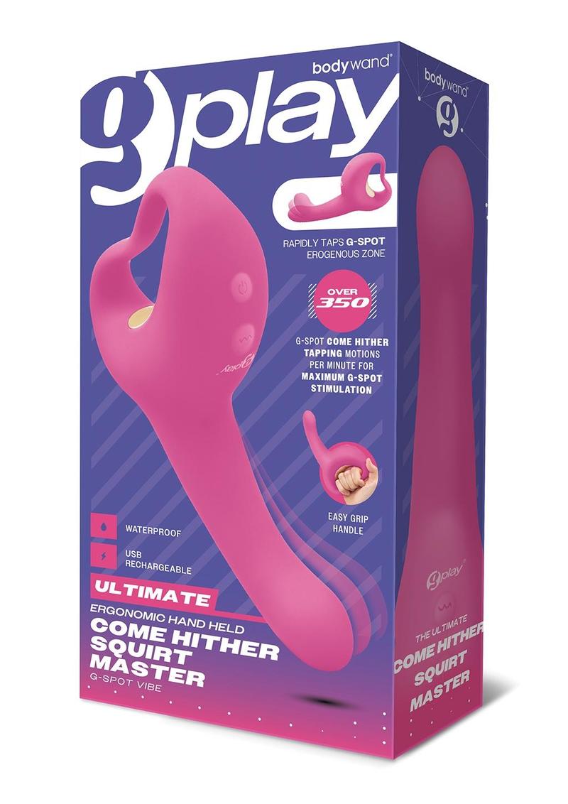 Bodywand G-Play vibromasseur point G rose rechargeable