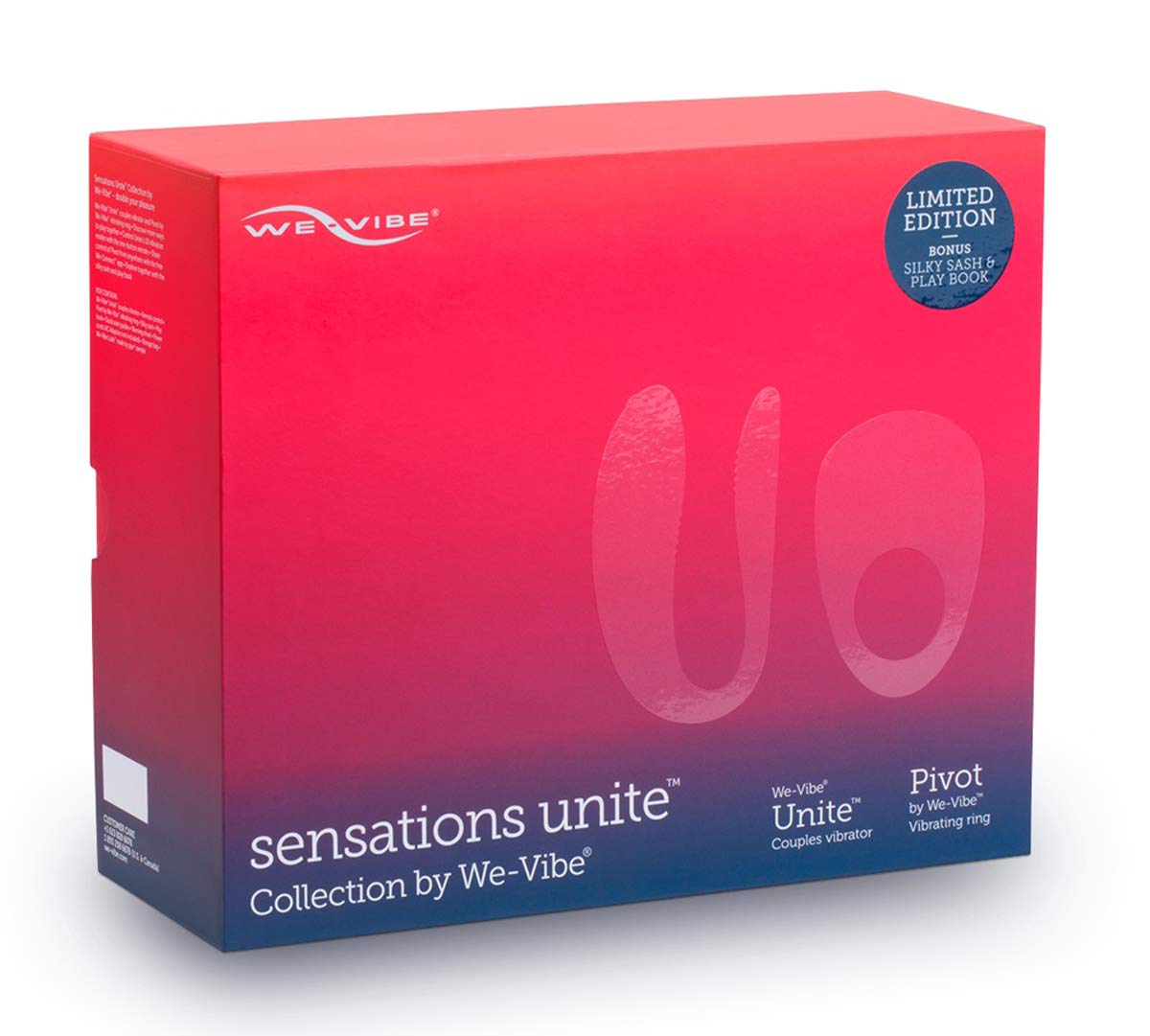 We-Vibe Sensations Unite + Pivot coffret couple vibromasseur anneau