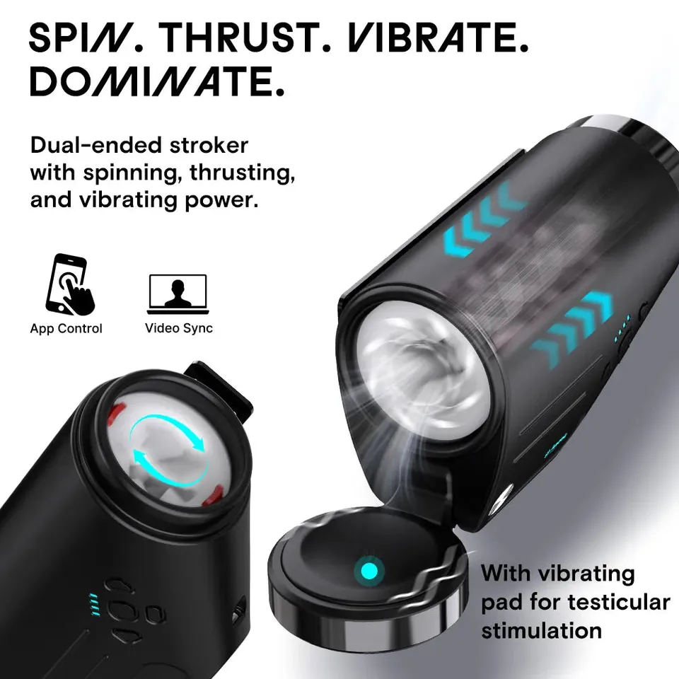 Kaotik Labs The Shotty masturbateur vibrant noir
